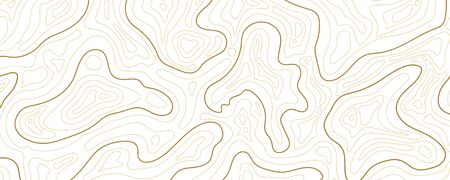 Abstract topographic map background Vector. 21:9 wallpaper design for fabric , packaging , web, geographic grid map vector illustration.のイラスト素材
