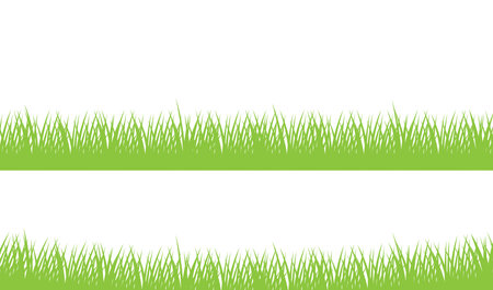 Watercolor green illustration. 3d vector background. Isolated vector icon. 3d grass for banner design.のイラスト素材