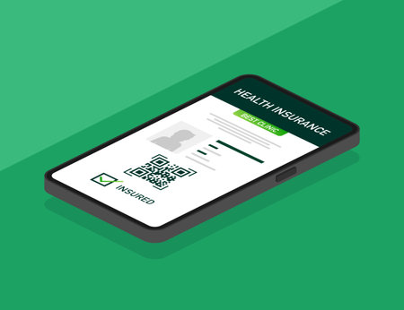 Health insurance in flat style. Flat vector. Vector banner. Web banner. Medical infographic