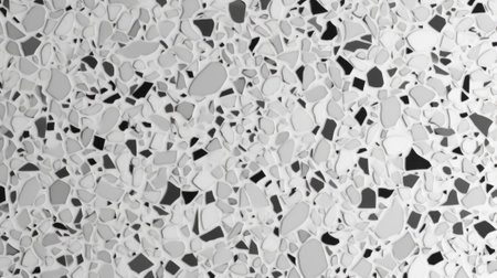 Terrazzo flooring or marble old. Generative AIの素材