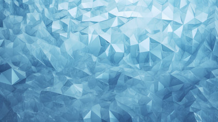 Geometric ice texture background. Generative AIの素材