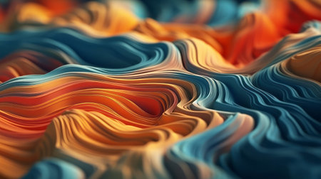 Abstract colorful gradient background. Generative AIの写真素材