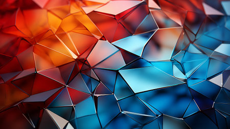 Colorful abstract background consisting. Generative AI.の素材