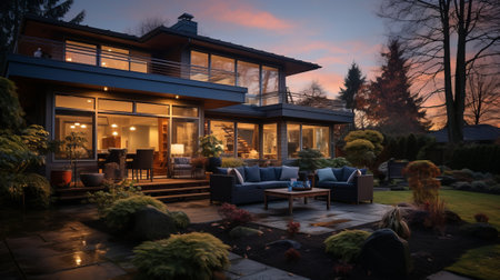 Buying new home. Generative AI.の素材