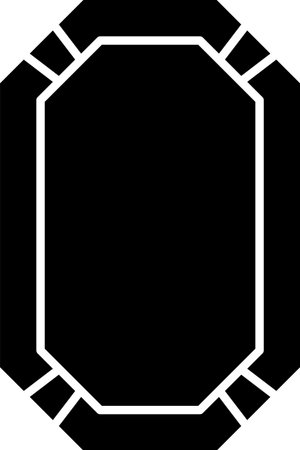 Black Poker table icon isolated on white background. Vector Illustrationのイラスト素材