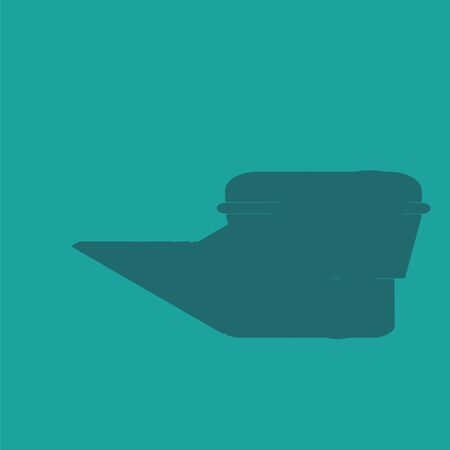 Isometric Microphone icon isolated on green background. On air radio mic microphone. Speaker sign. Vector Illustrationのイラスト素材