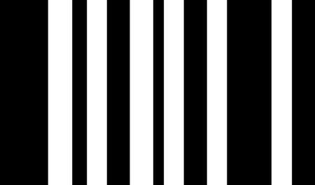 Black Barcode icon isolated on white background. Vectorのイラスト素材