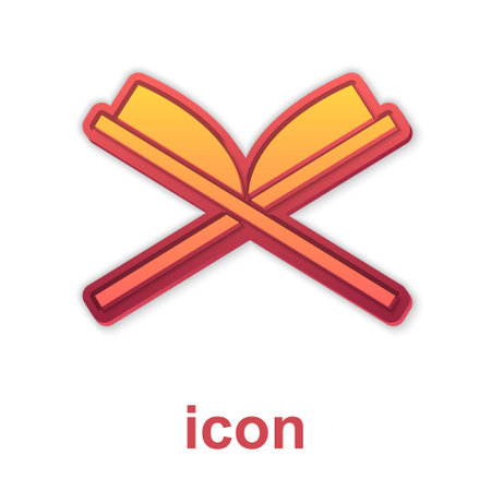 Gold Holy book of Koran icon isolated on white background. Muslim holiday, Eid Mubarak, Eid al-fitr, Ramadan Kareem. Vectorのイラスト素材