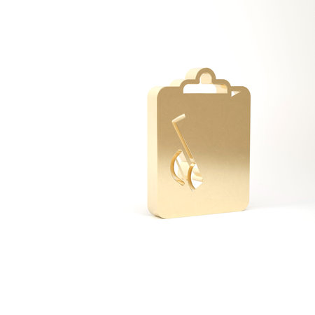 Gold Planning strategy concept icon isolated on white background. Baseball cup formation and tactic....