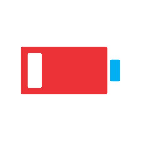 Battery  icon isolated on abstract backgroundのイラスト素材