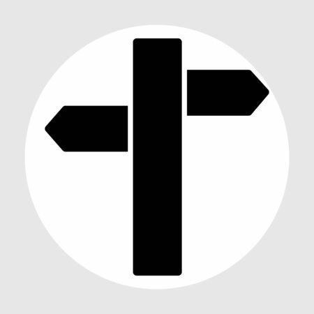 Direction  icon isolated on abstract backgroundのイラスト素材