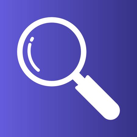 Search  icon isolated on abstract backgroundのイラスト素材