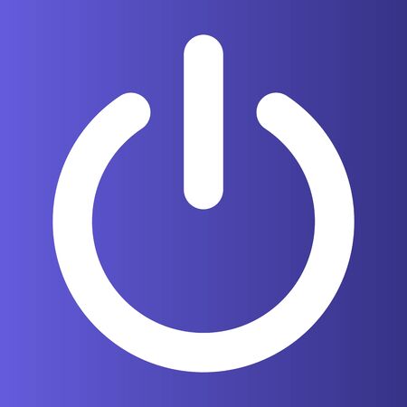 Off power  icon isolated on abstract backgroundのイラスト素材