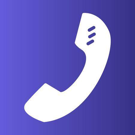 Phone  icon isolated on abstract backgroundのイラスト素材