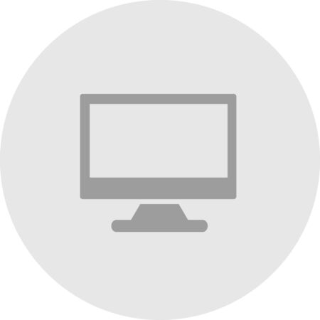 Monitor  icon isolated on abstract backgroundのイラスト素材