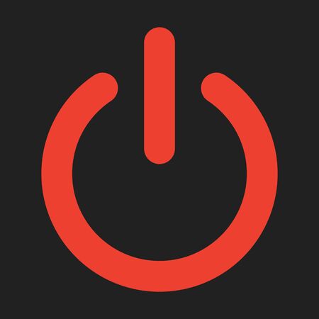 Off power  icon isolated on abstract backgroundのイラスト素材