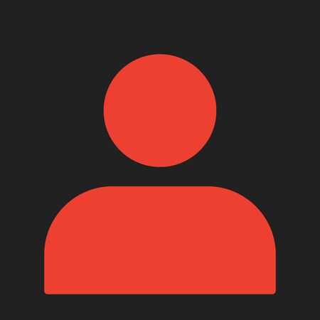 Man  icon isolated on abstract backgroundのイラスト素材