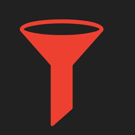 Filter  icon isolated on abstract backgroundのイラスト素材