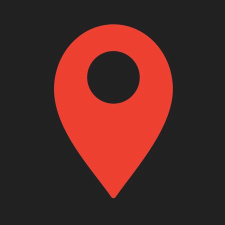 Location  icon isolated on abstract backgroundのイラスト素材