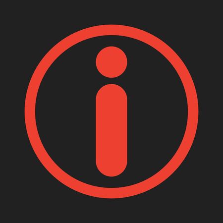 Information  icon isolated on abstract backgroundのイラスト素材