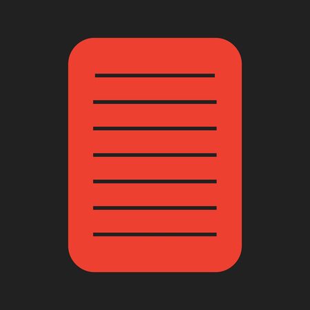 File  icon isolated on abstract backgroundのイラスト素材