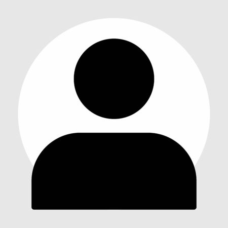 Man  icon isolated on abstract backgroundのイラスト素材