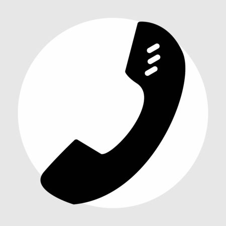 Phone  icon isolated on abstract backgroundのイラスト素材
