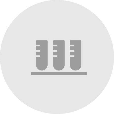 Test  icon isolated on abstract backgroundのイラスト素材