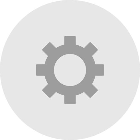 Setting  icon isolated on abstract backgroundのイラスト素材