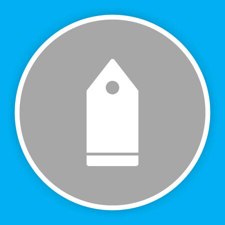 Tag  icon isolated on abstract backgroundのイラスト素材