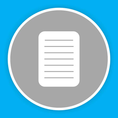 File  icon isolated on abstract backgroundのイラスト素材