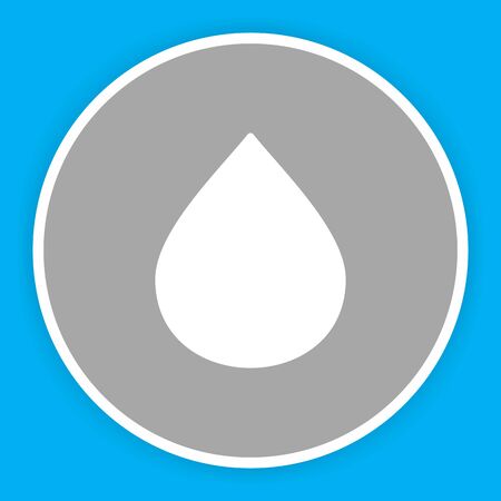 Drop  icon isolated on abstract backgroundのイラスト素材