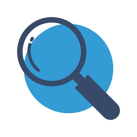 Search  icon isolated on abstract backgroundのイラスト素材