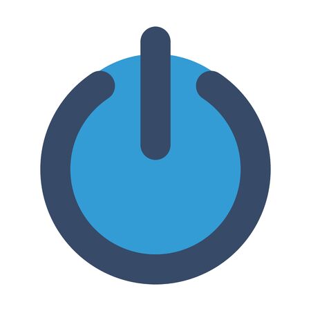 Off power  icon isolated on abstract backgroundのイラスト素材