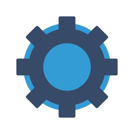 Setting  icon isolated on abstract backgroundのイラスト素材