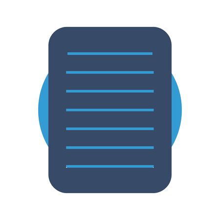 File  icon isolated on abstract backgroundのイラスト素材