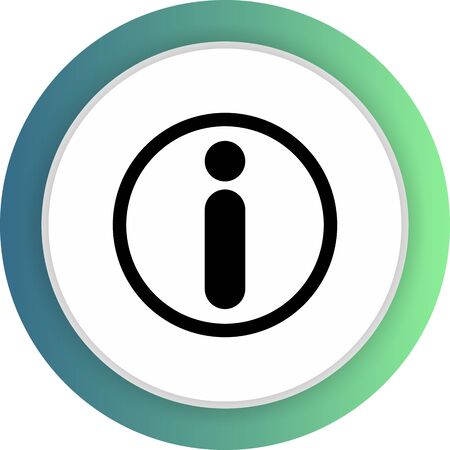 Information  icon isolated on abstract backgroundのイラスト素材