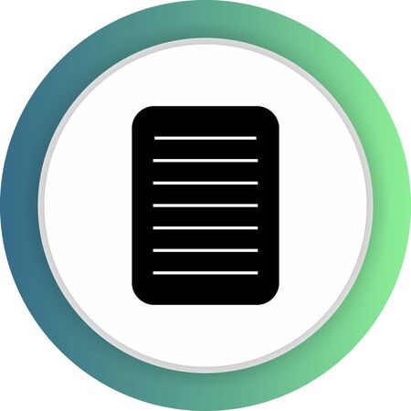 File  icon isolated on abstract backgroundのイラスト素材