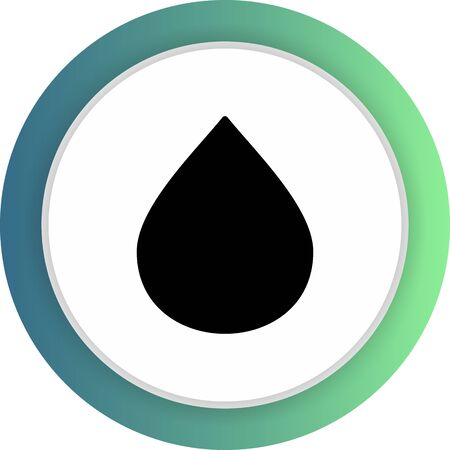 Drop  icon isolated on abstract backgroundのイラスト素材