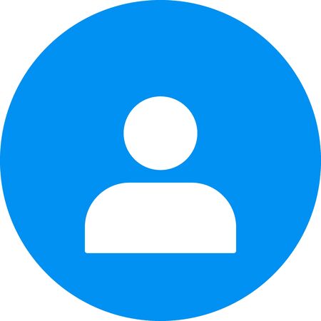 Man  icon isolated on abstract backgroundのイラスト素材