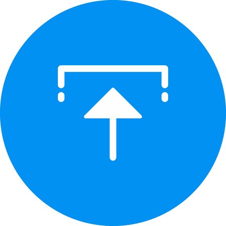 Upload  icon isolated on abstract backgroundのイラスト素材