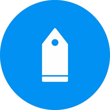 Tag  icon isolated on abstract backgroundのイラスト素材