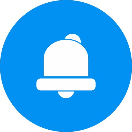 Alarm  icon isolated on abstract backgroundのイラスト素材