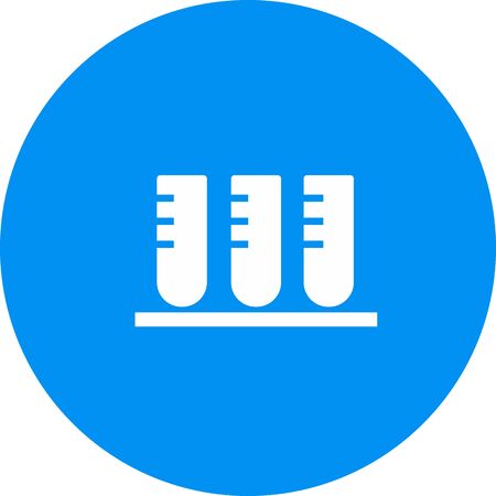 Test  icon isolated on abstract backgroundのイラスト素材