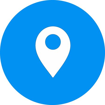 Location  icon isolated on abstract backgroundのイラスト素材