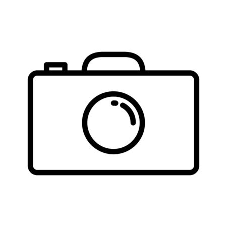 Camera  icon isolated on abstract background