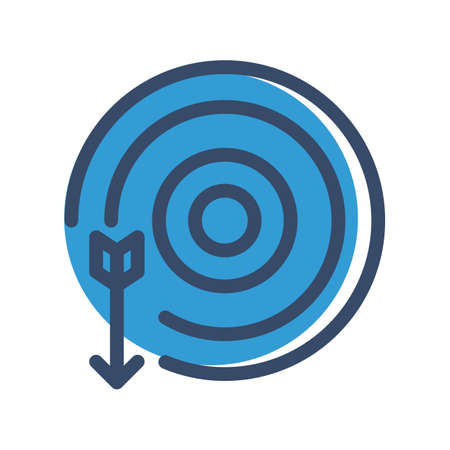 target Icon illustrationのイラスト素材