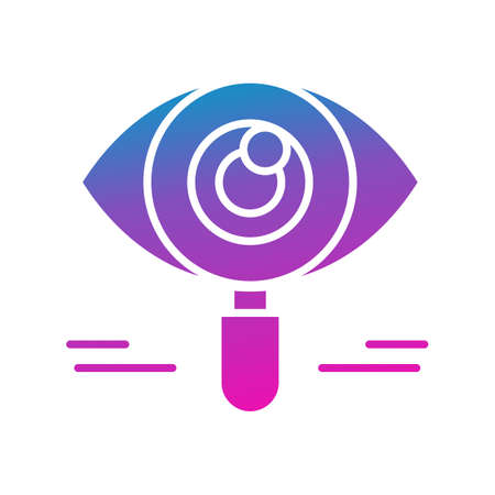 Eye Icon design illustrationのイラスト素材