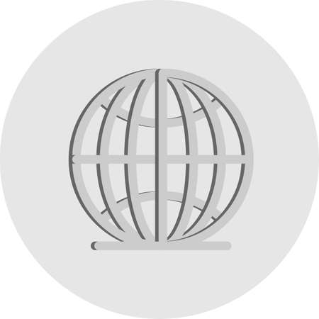 Earth Icon design illustrationのイラスト素材