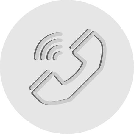 Call Icon design illustrationのイラスト素材